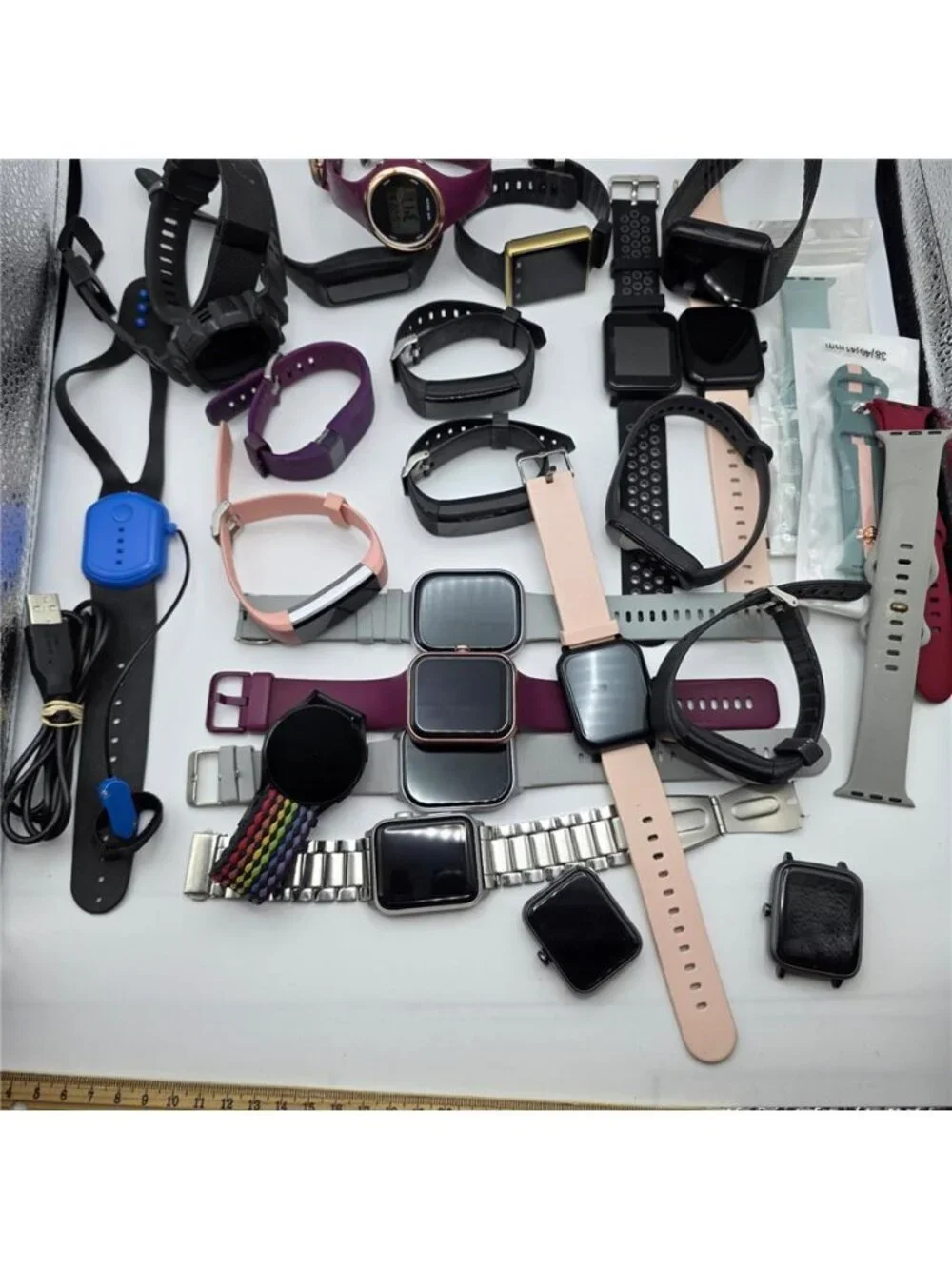 Smart Watch Lot Parts Repair Untested Fitness Tracker  2 lb Mixed Models